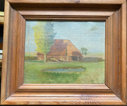 Dipinto olio non - ad, chiaro