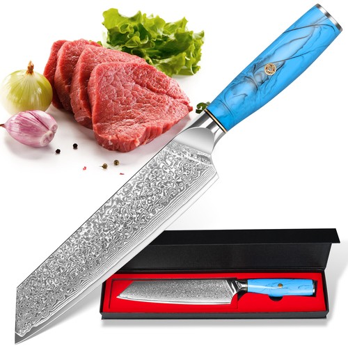 Coltello damascato cm - coltello,