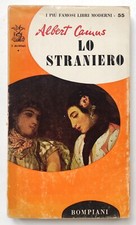 Libro Lo Straniero Albert Camus I Delfini Bompiani Romanzo 1965 (L28)