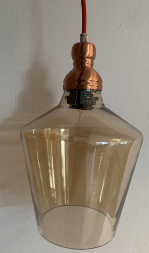 Lampada sospensione vetro - a,