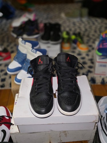 Jordan mid siren - mid, red"