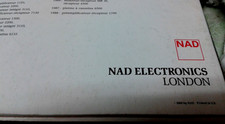CATALOGO VINTAGE NAD  LONDON