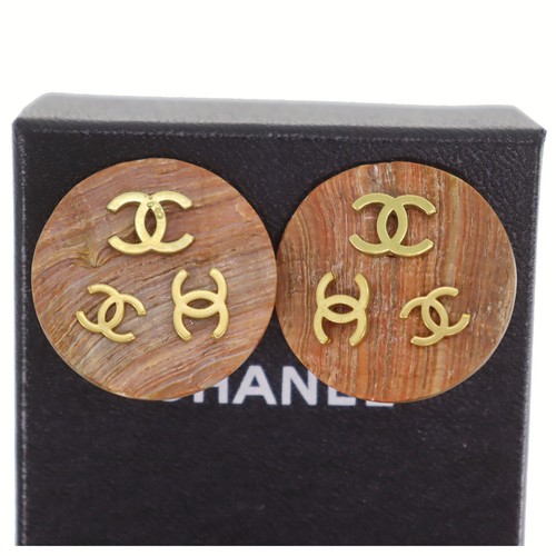 Orecchini rotondi chanel - orecchini,