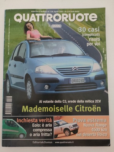 Rivista quattroruote 558 - quattroruote,