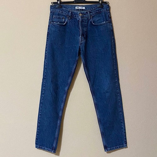 Zara pantaloni jeans blu - blu, 40