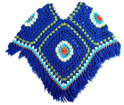 Poncho fatto mano - poncho, a