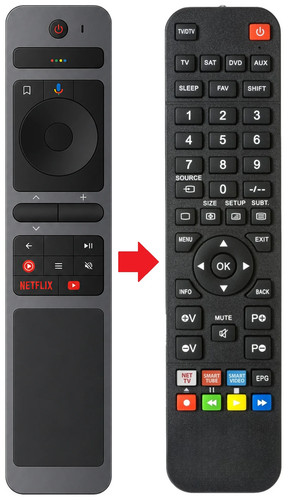 Telecomando adatto per - , haier