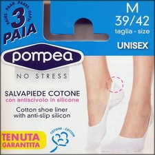 9 Paia Salvapiede In Cotone