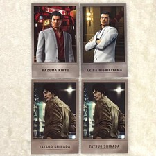 Sega Ryu Ga Gotoku Instax Shot Image Card Set Kiryu Nishikiyama Tatsuo Nuovo