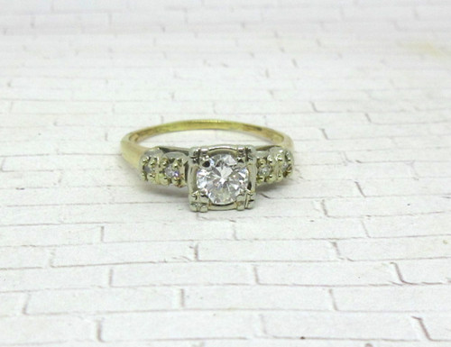 Anello fidanzamento antico - anello, di