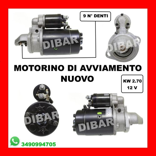 Motorino avviamento nuovo - di,