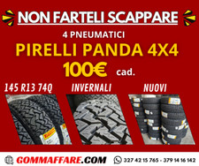 4 PNEUMATICI PIRELLI PANDA 4X4 145/R13 74Q DOT 1924