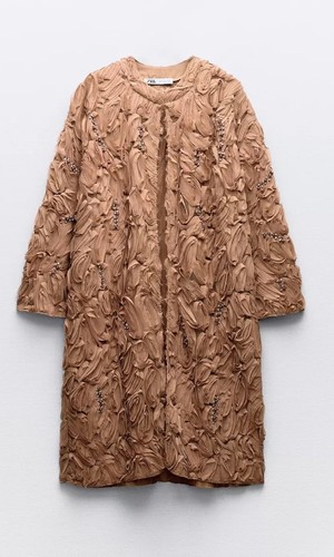 Zara coat strutturato limited - zara,