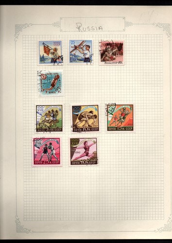 Francobolli russia 1958 1960 - francobolli, 1958-1960