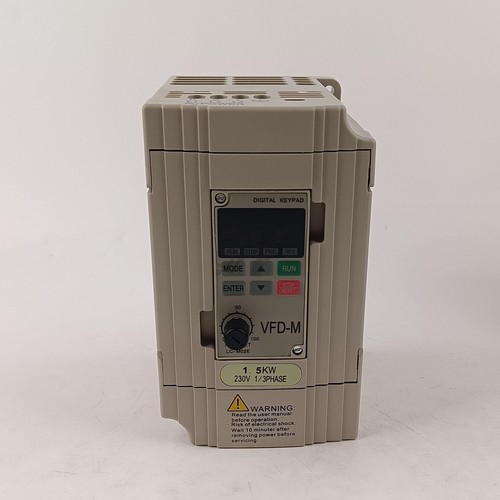 Vfd015m21a inverter 5kw 3 - vfd015m21a, 1.5kw