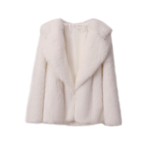 Donna pelliccia finta cappotto - donna,