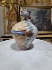 Vaso per olio " ogliarulo" Caltagirone Secolo XIX