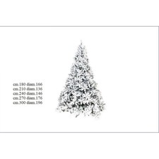 ALBERO DI NATALE INNEVATO ALTO