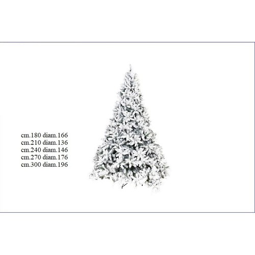 Albero natale innevato alto - albero, di