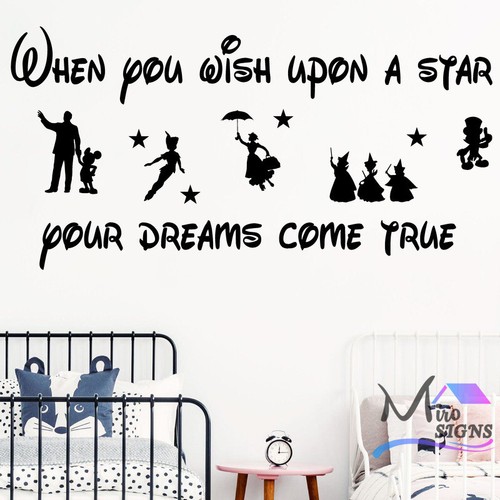 Adesivo murale when you - when,