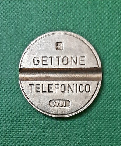 Gettone telefonico raro - gettone,