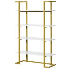 HOMCOM Scaffale Libreria 4