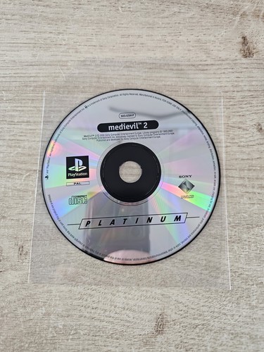 Medievil ps1 platinum solo - medievil,