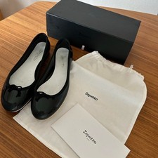 Repetto Cendrillon Adrb Scarpe da Pioggia Ballet Flat - Nero - Taglia 40 con Scatola
