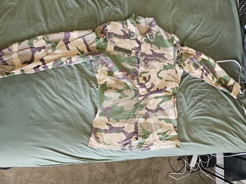 Camicia bdu mimetica - camicia, deserto