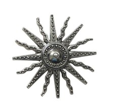 Spilla gioiello grande sole