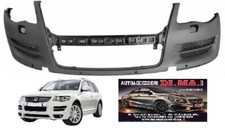 PARAURTI ANTERIORE CON FORI LAVAFARO+SENSORE VW TOUAREG 2007-2010 NUOVO