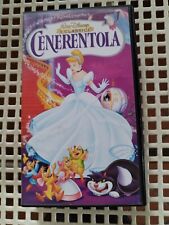 Cassetta VHS Cenerentola Walt