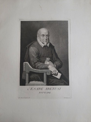 Ritratto cesare aretusi - di, "cesare