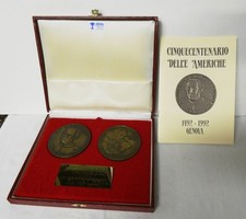 SET DI 2 MEDAGLIE CRISTOFORO