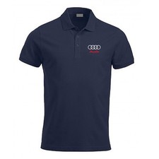 POLO AUDI RICAMATA SUL PETTO