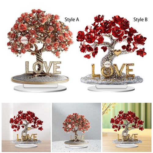 Ornamento per albero rose - ornamento, di