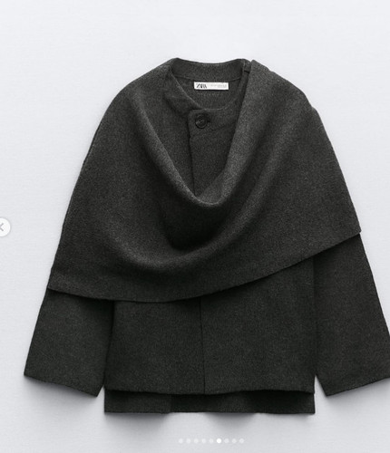 Zara donna maglia cappotto