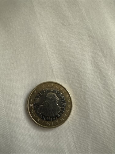 Moneta euro slovenia - da, euro,