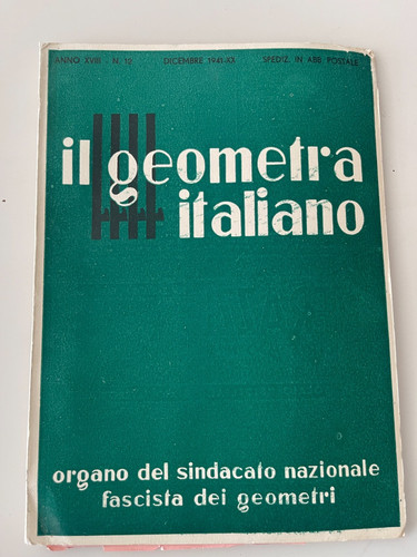 Rivista geometra italiano - rivista, il