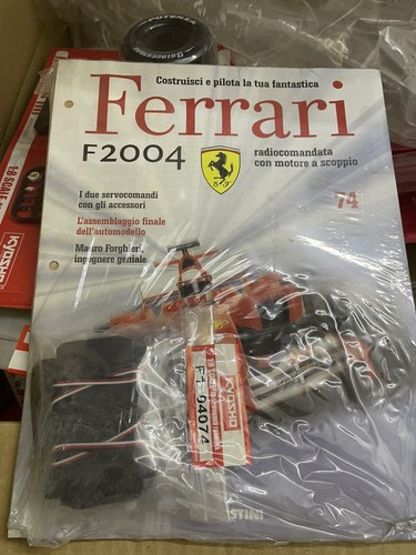 Modellino ferrari f2004