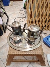 Servizio Da Tè/Caffè Alpacca Argentato 1920-1930