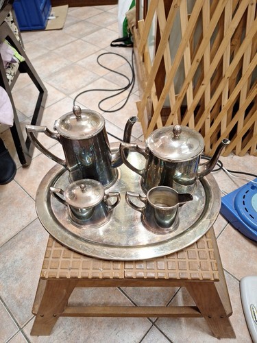 Servizio tè caffè alpacca - servizio,
