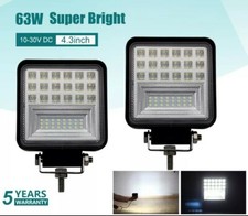 2X 4INCH OFFROAD LIGHTS 63W
