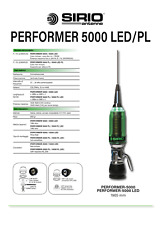 ANTENNA CB SIRIO SERIE PERFORMER P-5000 LED - P-5000 LED PL
