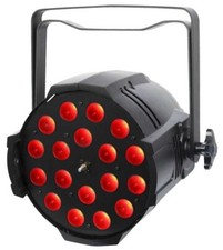 Zoom LED RGBW LED Parcan 18x8 Watt 25-75 Gradi