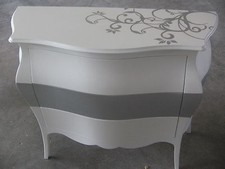 COMO' BOMBATO CONSOLLE BIANCO