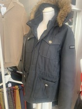 Woolrich Parka S Blu Navy Uomo