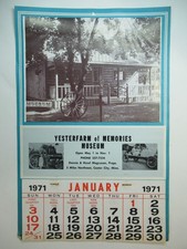 Calendario Vintage 1971
