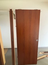 4 Porte Interne Battenti Marroni + 1 Porta A Scrigno