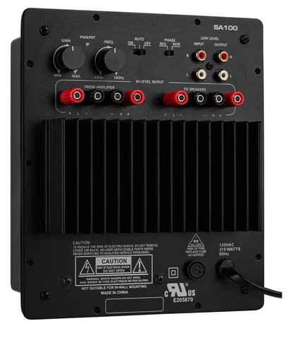 Amplificatore subwoofer 100w - amplificatore,